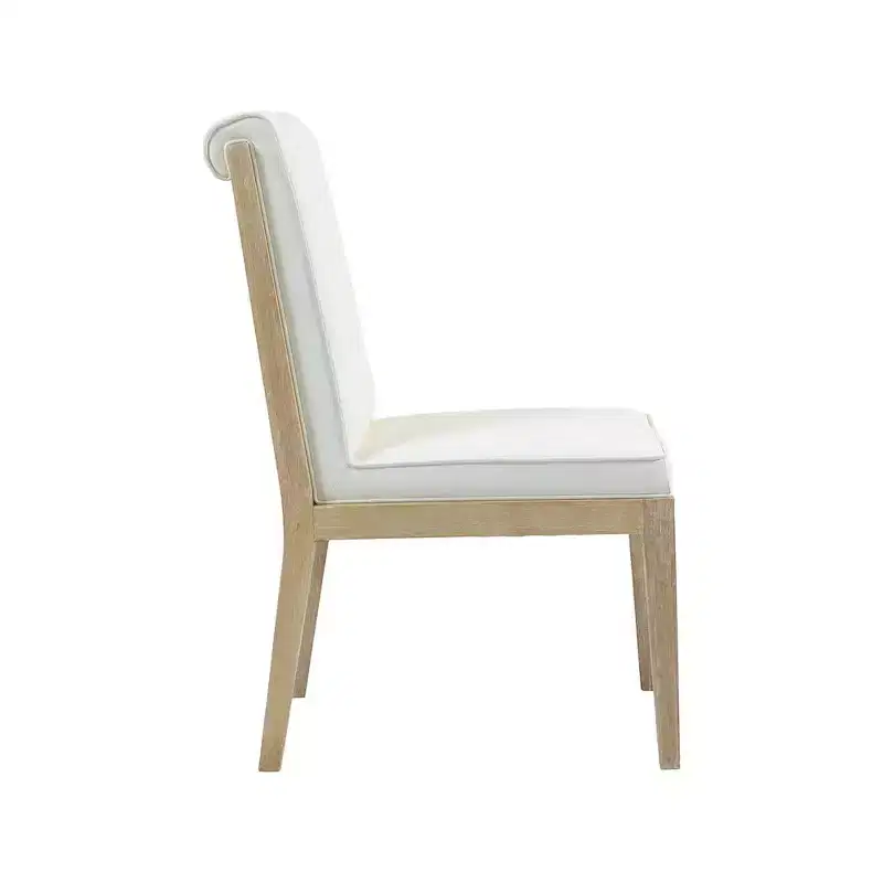 Meridian Furniture,Gwendolyn Vegan Leather Dining Side Chair, Set of 2