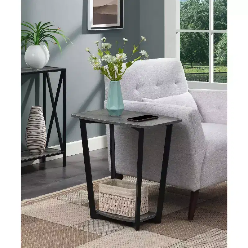 Rectangle Metal End Table, 1-Piece