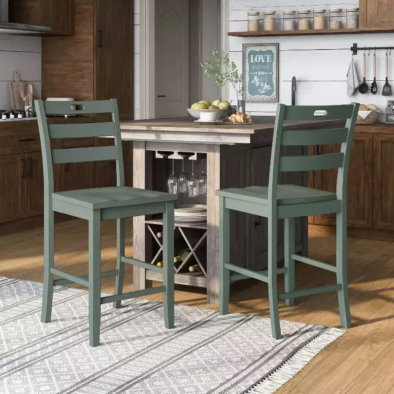 2pk 25 Elsie Counter Height Barstools - HOMES: Inside + Out