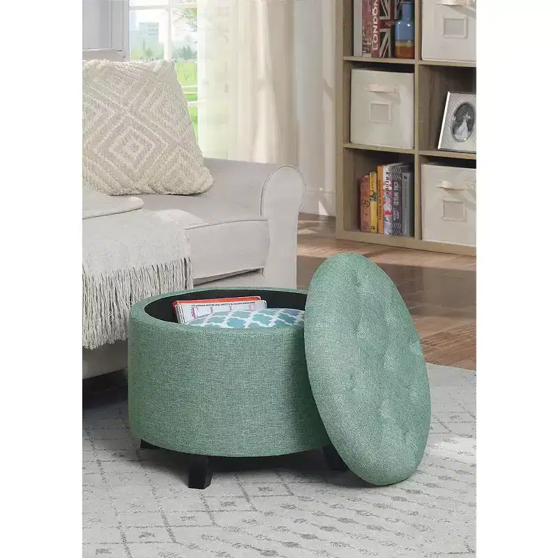 Comfort Round Ottoman