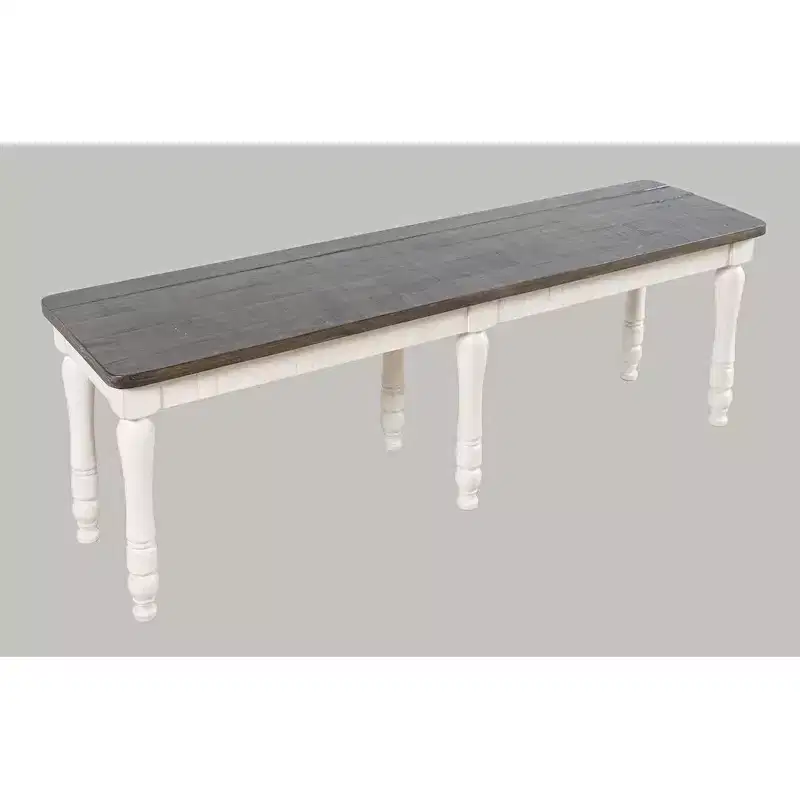 Madison County Rustic Reclaimed Pine Farmhouse 54 Dining Bench