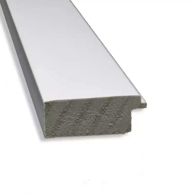 21 x 27 Non-Beveled Cabinet Narrow Bathroom Wall Mirror White - Amanti Art: Polystyrene Frame, Wall Mount