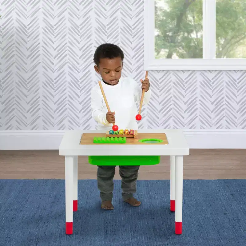 Play & Learn Sensory Table with Musical Instruments