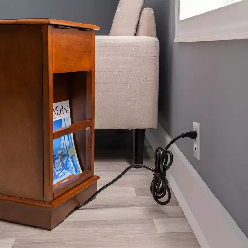 Felix Accent Table with USB Charging Station - Powell Company