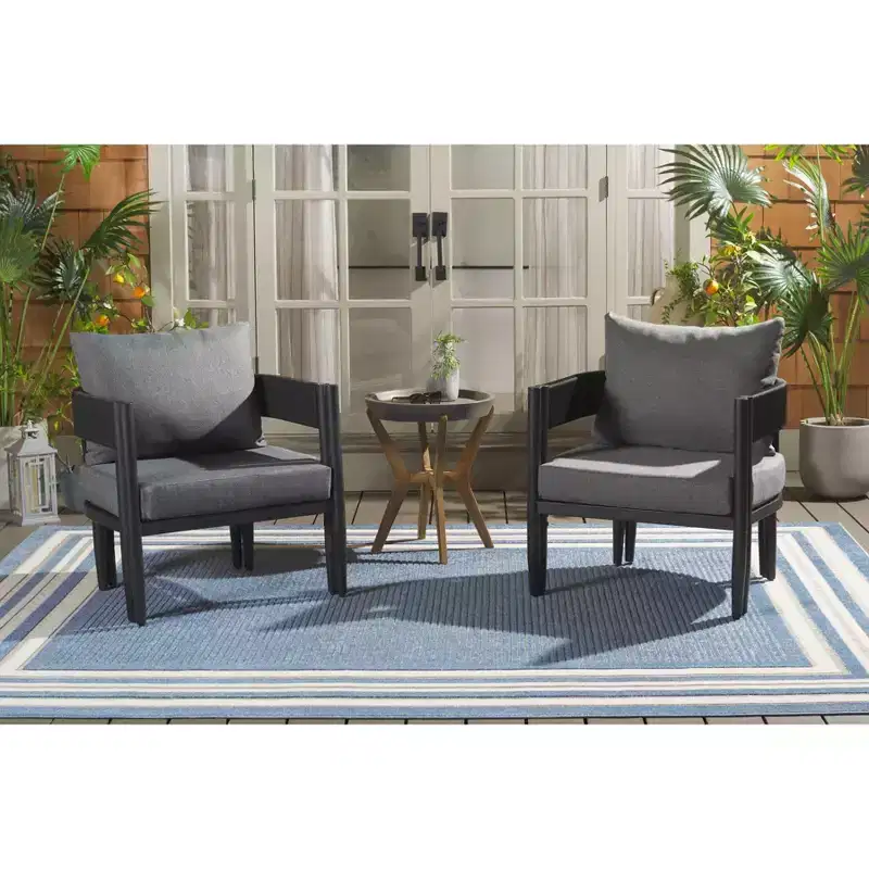 Viola Patio Chair Indoor/Outdoor (Set of 2) - PAT7750 - Safavieh