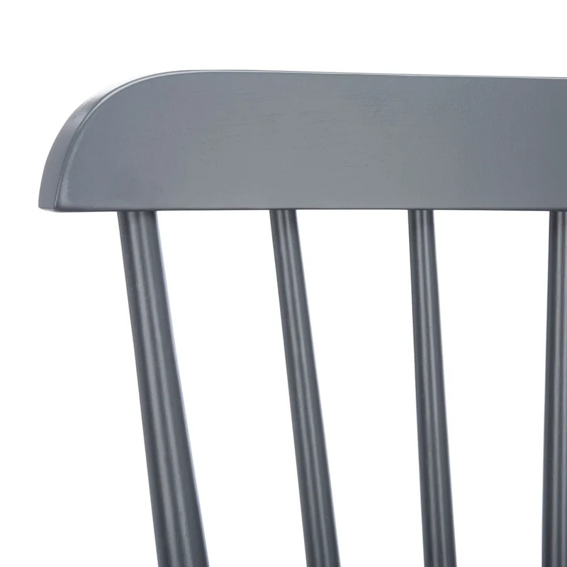 Grey Spindle Farmhouse Bar Stools, Set of 2 – Bar Height