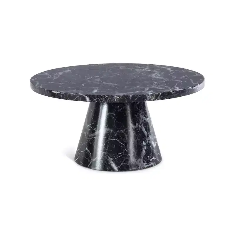 Meridian Furniture,Omni Black Faux Marble Coffee Table