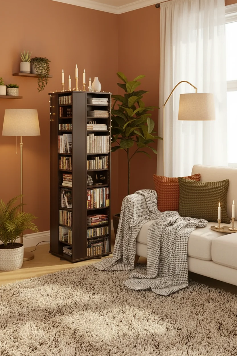 36 Adjustable Shelves Multimedia Storage