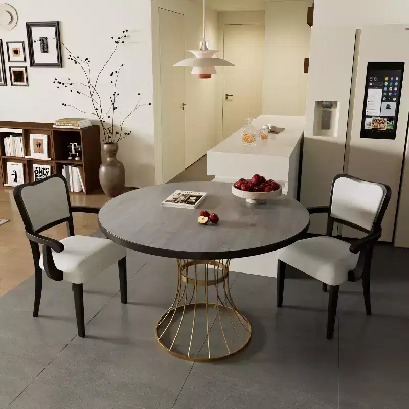 Set of 2 Velvet Upholstered Dining Chairs, Classic Armless Chairs with Padded Seat