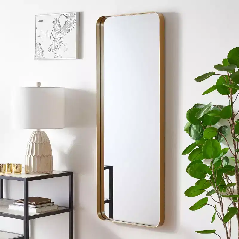 Almasy Mirror - 18 x 48 - MRR8000 - Gold - Safavieh