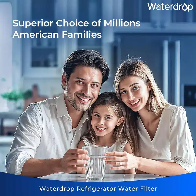 Waterdrop Plus DA97-17376B Refrigerator Water Filter, Replacement for Samsung HAF-QIN/EXP, DA97-08006C, NSF/ANSI 401 Certified3 Packs