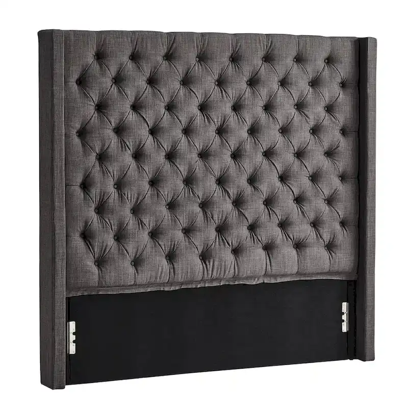 Naples Button-tufted Wingback Headboard only by iNSPIRE Q Artisan