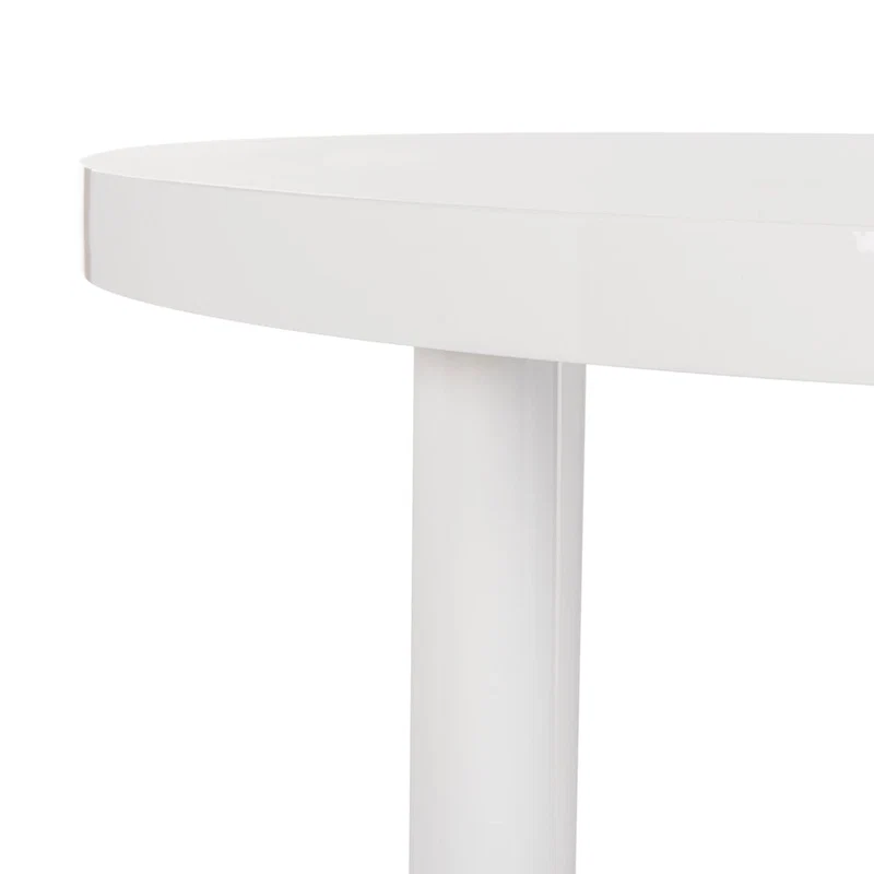 Round White Dining Table 39.4