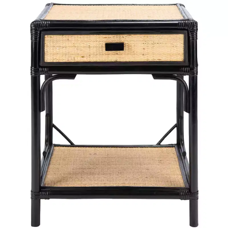 Roya 1 Drawer 1 Shelf Nightstand - NST4005 - Safavieh
