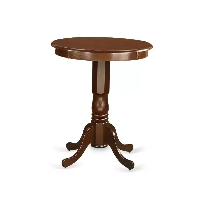 HomeStock Counter Height Dining Table Set Buttermilk Cherry