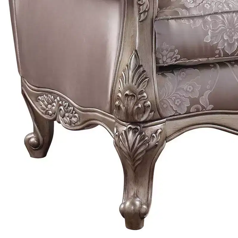 45 Jayceon Fabric Chair Champagne - Acme Furniture