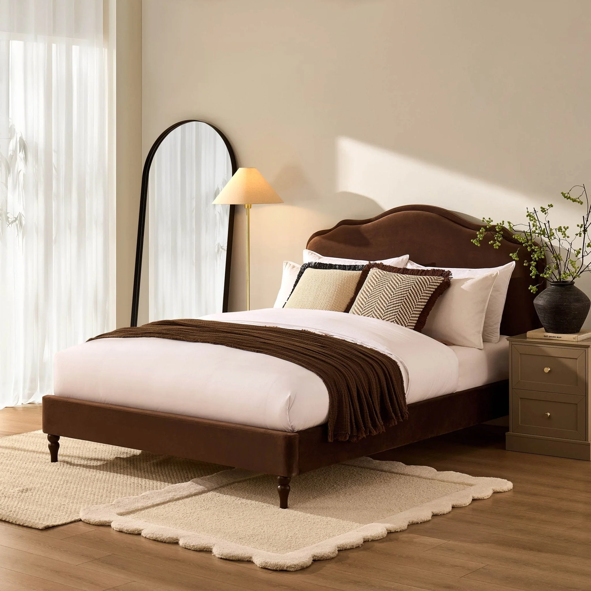 Bed - Cappuccino