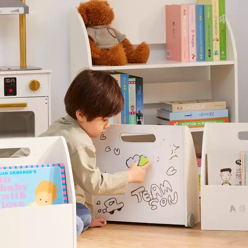 Display Bookcase Kids Furniture - White