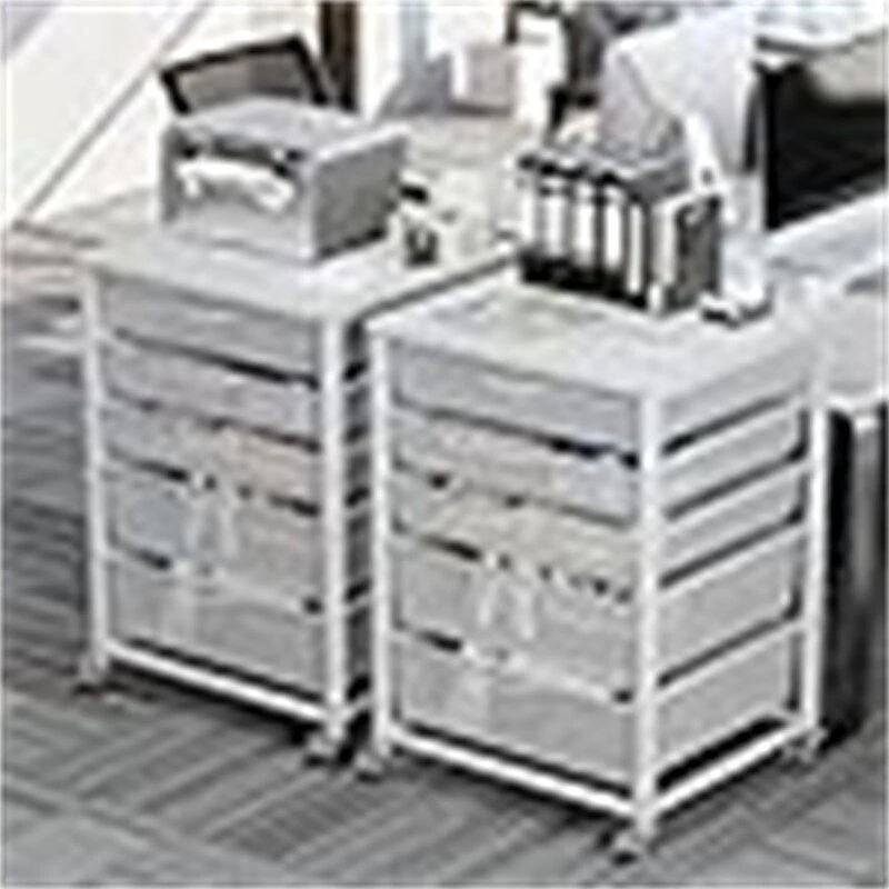 Printer Stand with Charging Station - 18.9D x 20.86W x 27.36H