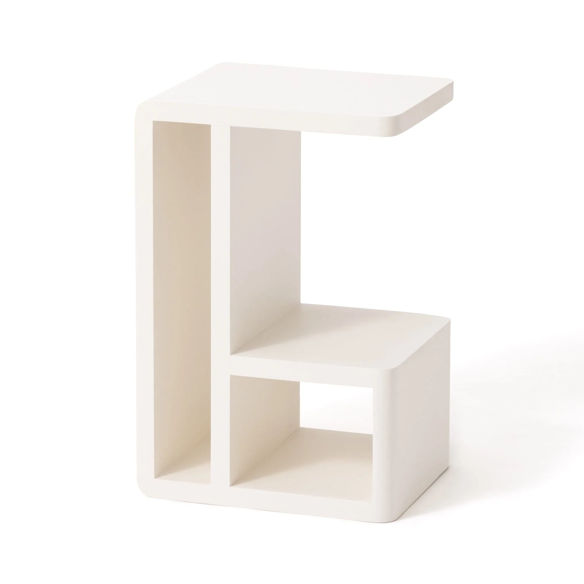 White Bedside Night Table
