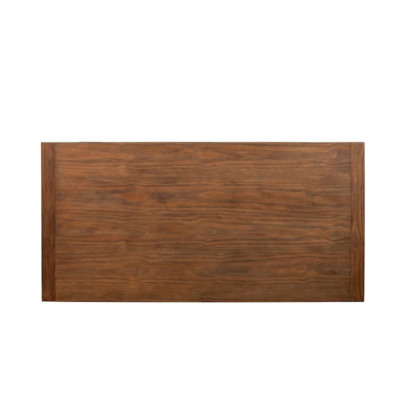 Ayala Wood Dining Table in Antique Cappuccino