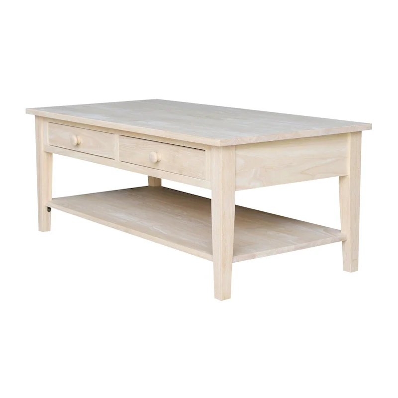 Modern Luxurious Nightstand with 2 Drawers