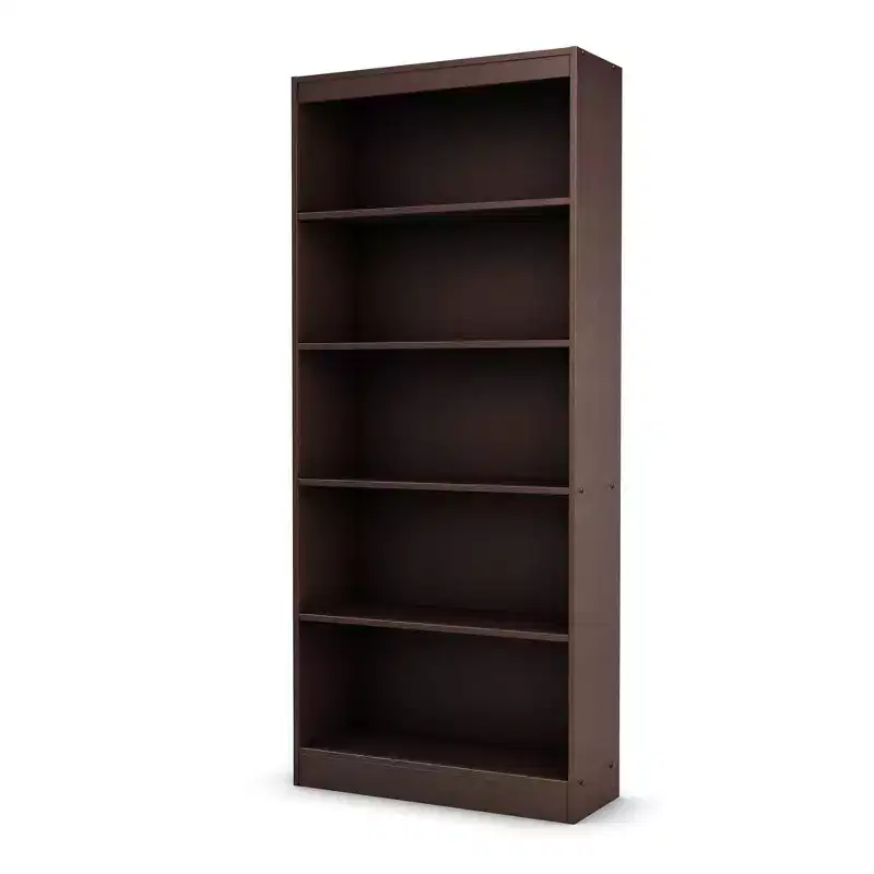 68.75" 5 Shelf Decorative Bookshelf