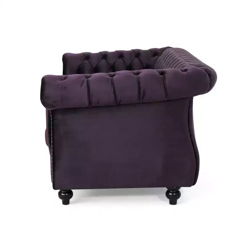 Somerville Traditional Chesterfield Loveseat - Christopher Knight Home