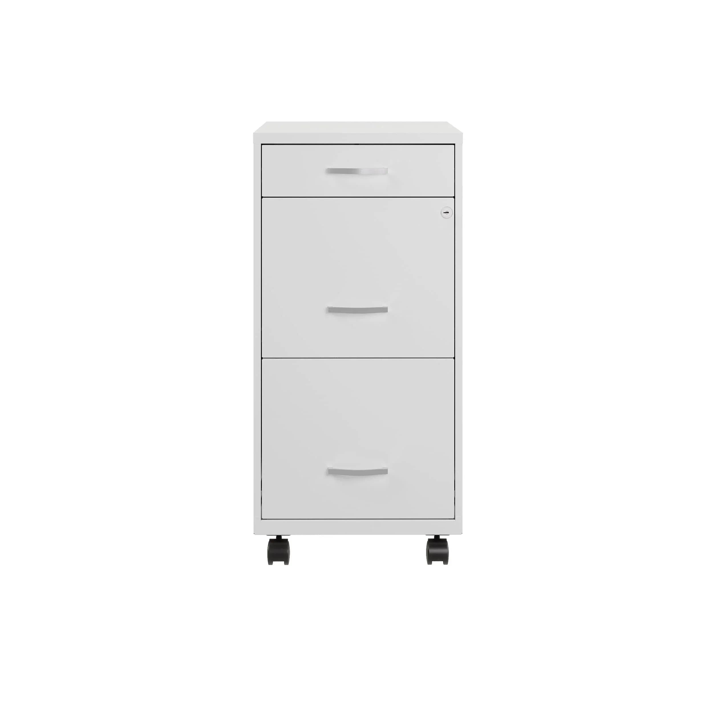 Space Solutions 18 Deep 3 Drawer Metal File Cabinet