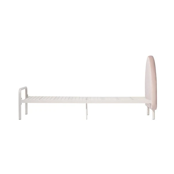 Pink Arch Headboard Single Bed