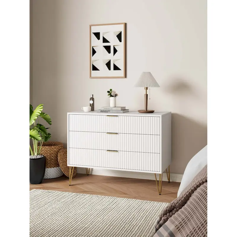 Dumbo Modern 3 Drawer Bedroom Dresser