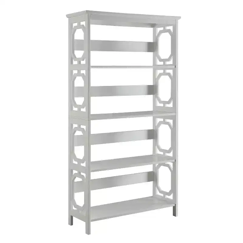 HomeStock Omega 5 Tier Bookcase