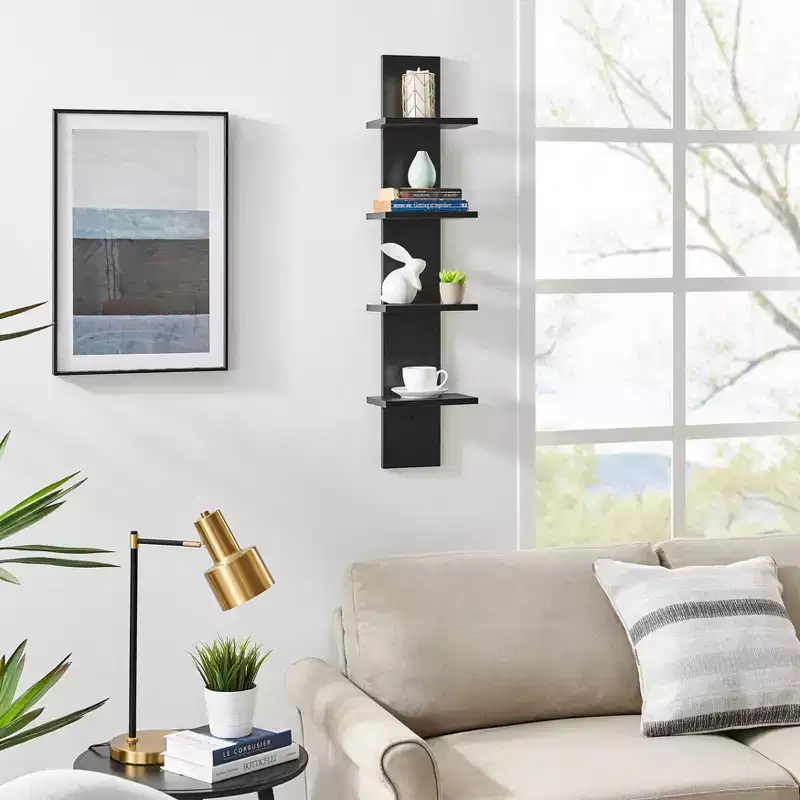 39.5 x 9 Utility 4-Tier Column Spine Shelf