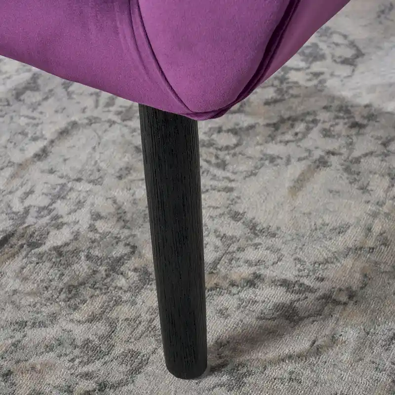 Alyssa Mid-century Upholstered Arm Chair by Christopher Knight Home - 30.25D x 34.25W x 39.75H
