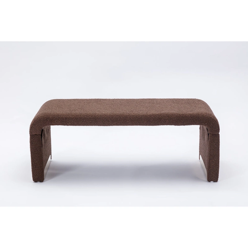 Bench With Gold Metal Legs