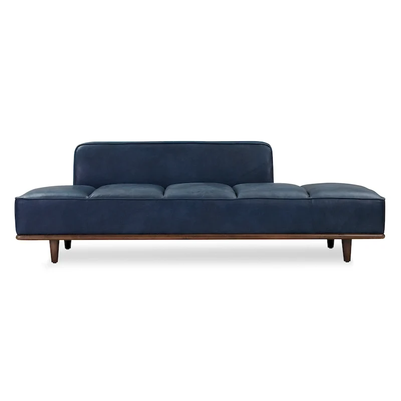 Full Grain Genuine Italian Leather Daybed