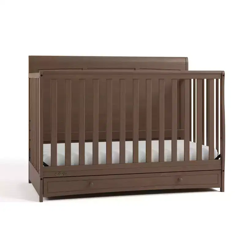 Asheville 4-in-1 Convertible Crib with Drawer