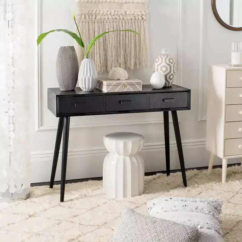 Albus 3 Drawer Console Table - CNS5701 - Safavieh