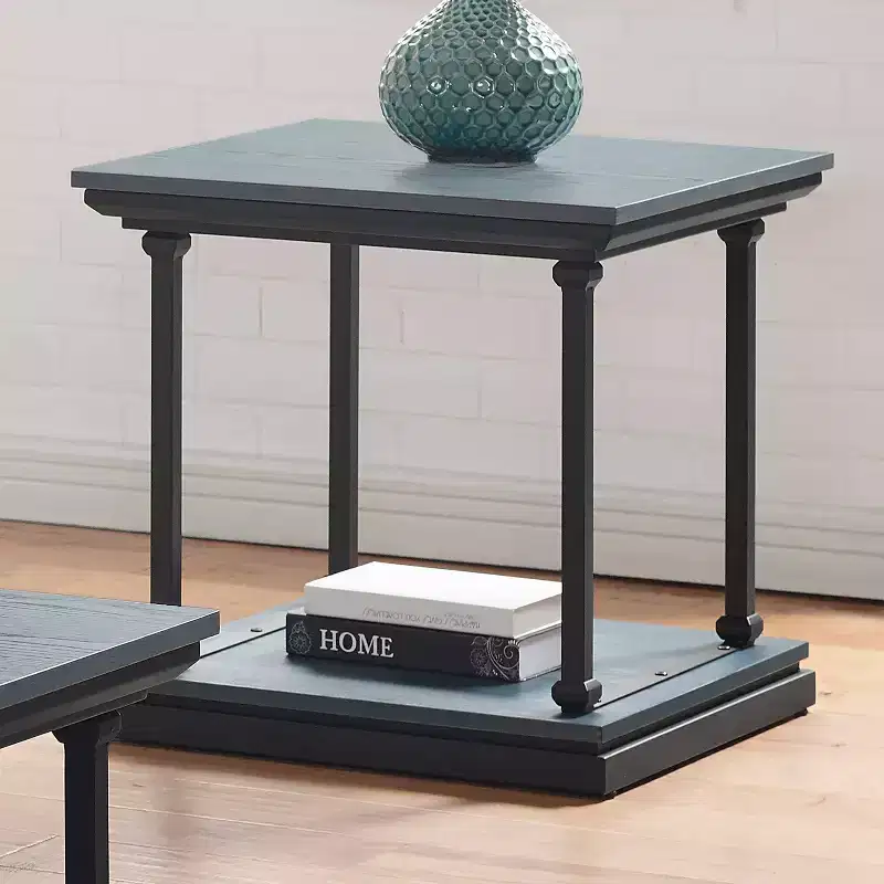 Tullymore Shelf Base End Table - miBasics