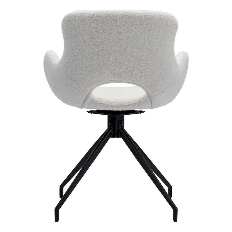 Swivel Dining Accent Chairs Set of 2 - N/A