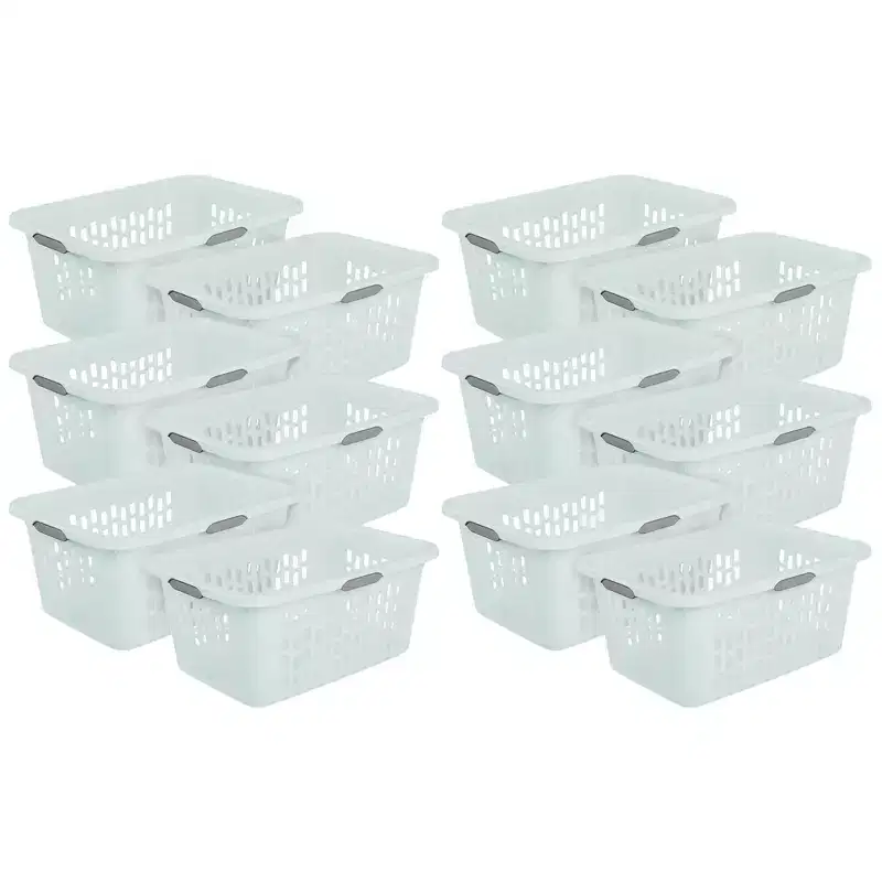 Sterilite Laundry Basket, Plastic Hamper with Handles