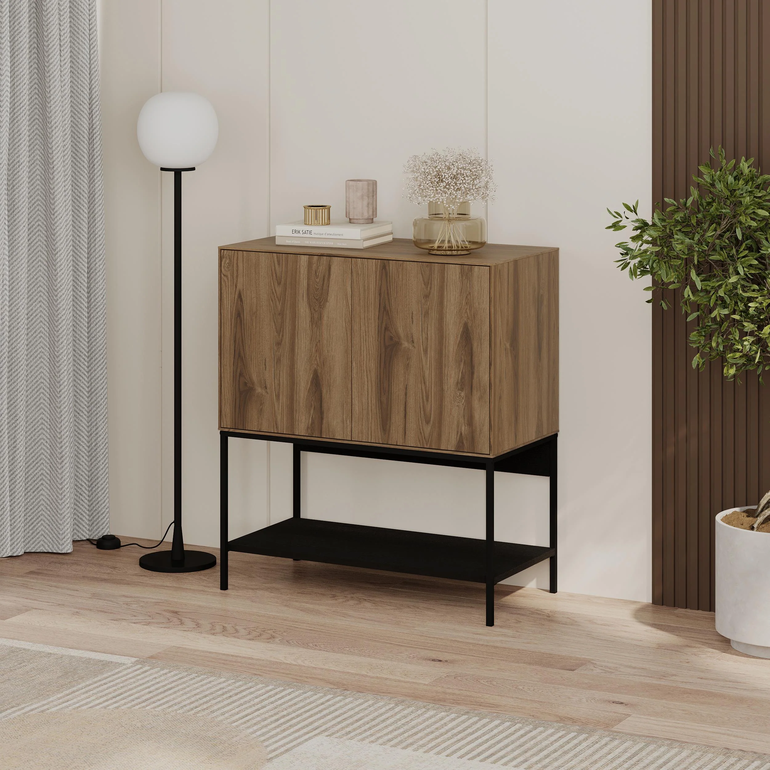 Console Table – 80cm – Modern Sideboard & Storage Unit