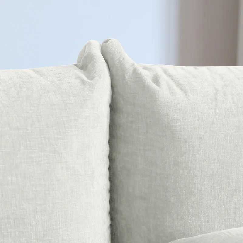 Modular Upholstered Sectional Sofas Chenille Fabric Lounge Counches