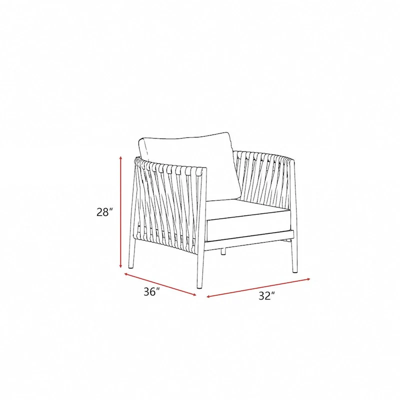 Kamari 4-Piece Deep Seating Set