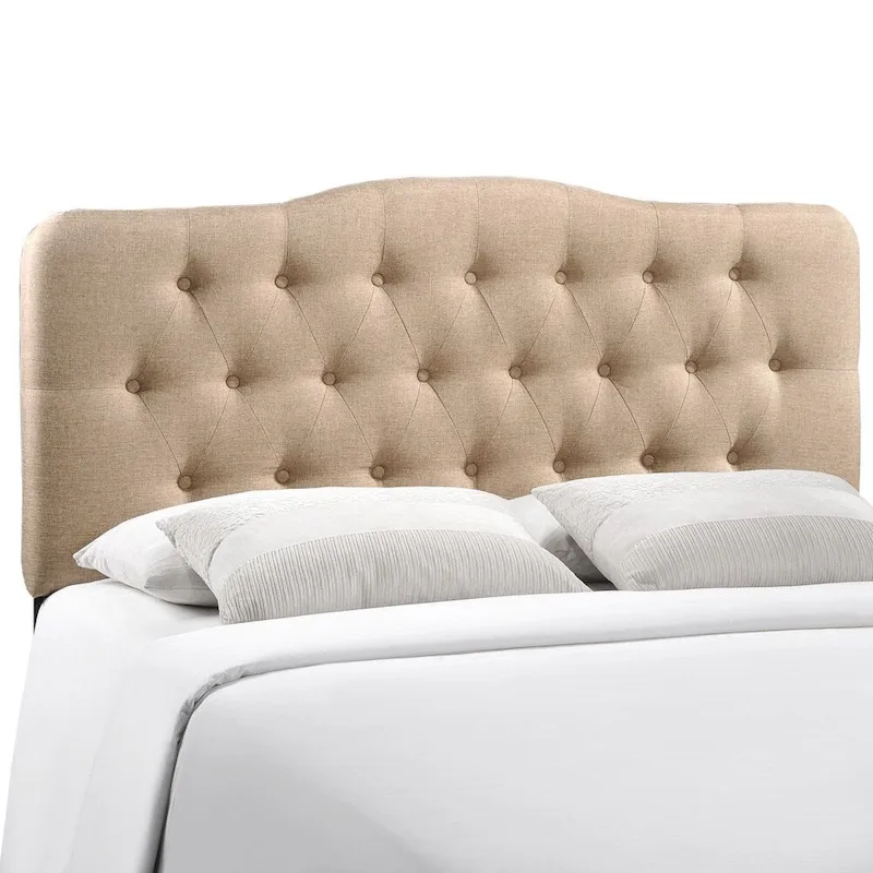 The Gray Barn Burr Hollow King Fabric Headboard