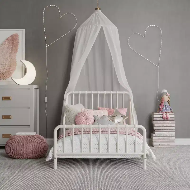 Little Seeds Quinn Metal Toddler Bed