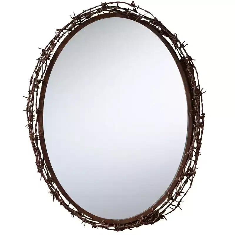 Rustic Country Style Decorative Wall Mirrors