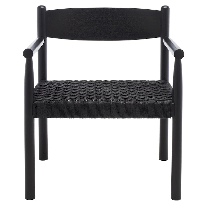 SAFAVIEH Couture Matisha Danish Rope Accent Chair - 24.75 W x 24.75 L x 30 H - 25Wx25Dx30H