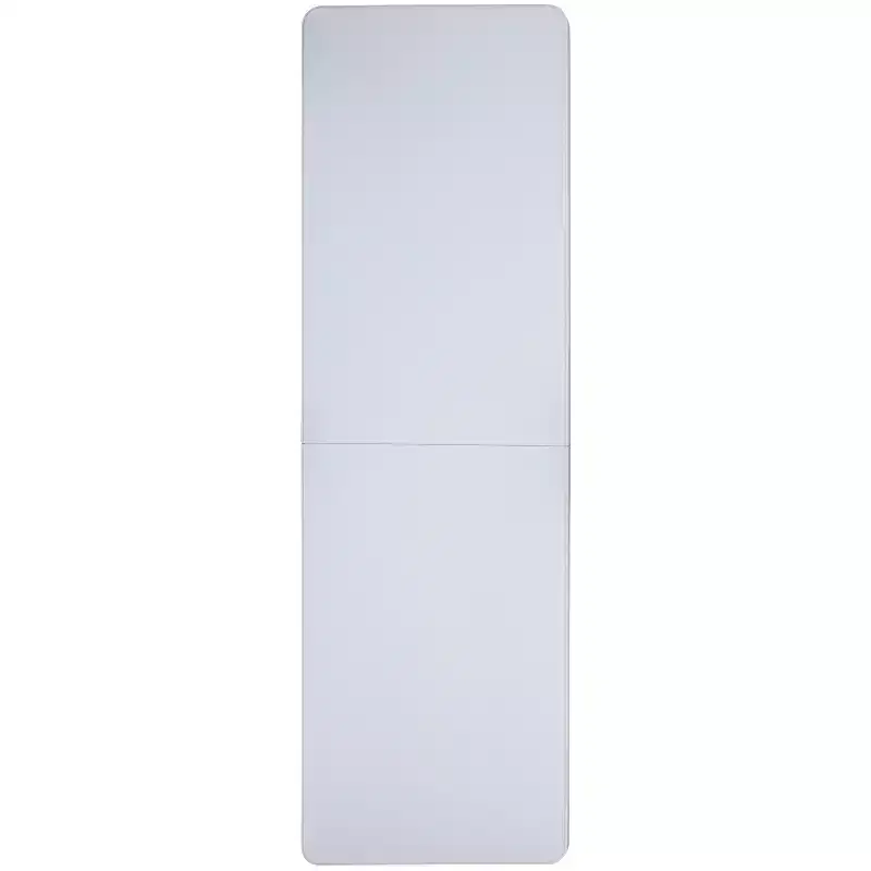 Flash Furniture 8-Foot Height Adjustable Bi-Fold Granite White Plastic Banquet and Event Folding Table with Carrying Handle