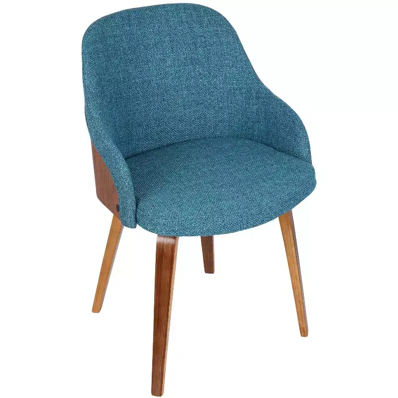Bacci Mid Century Modern Dining Accent Chair - Lumisource